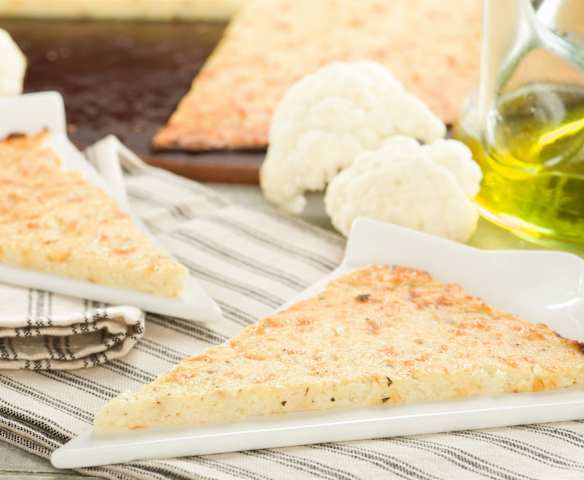 Pizza de coliflor