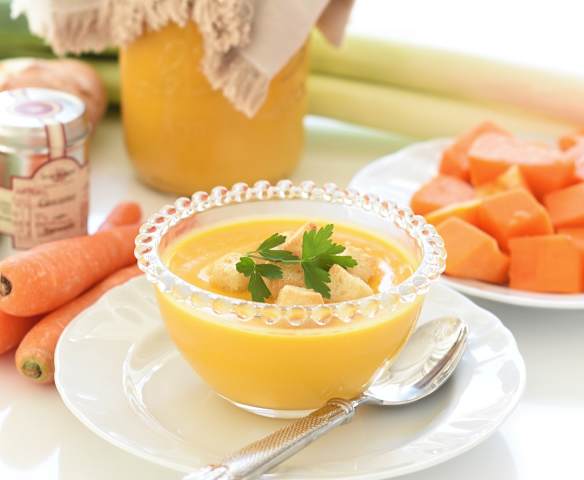 Curried Butternut Cream Soup