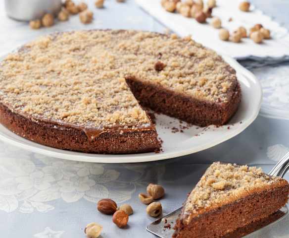 Torta di pane con nocciolata