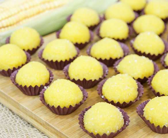 Brigadeiro de milho verde