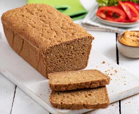 Bezglutenowy chleb kukurydziano-gryczany z tapioką