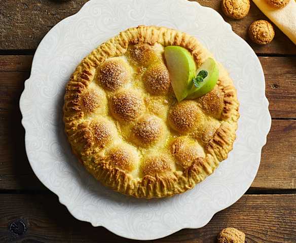 Torta amaretti e mela