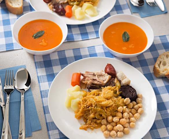 Cocido madrileño para dos