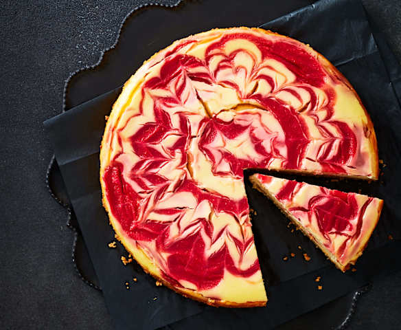 Rhabarber-Käsekuchen Rhabarber-Käsekuchen