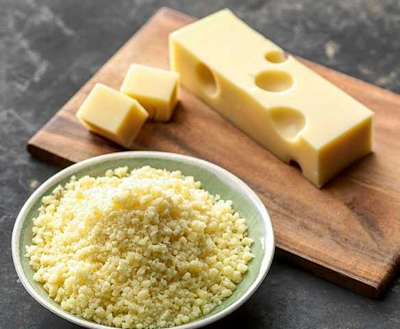 Grated Cheese (Medium-Hard)