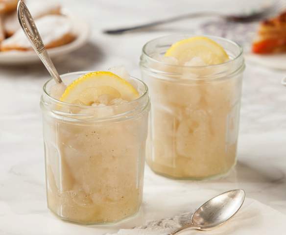Granita al limone