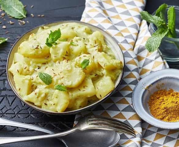 Pommes de terre au curry