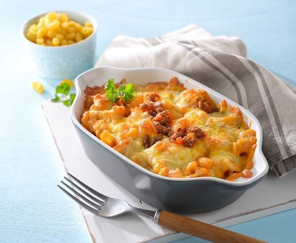 起士焗烤肉醬通心麵