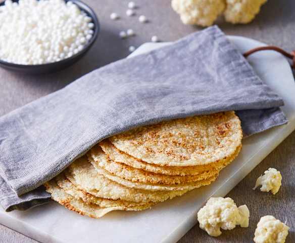 Tortillas de coliflor