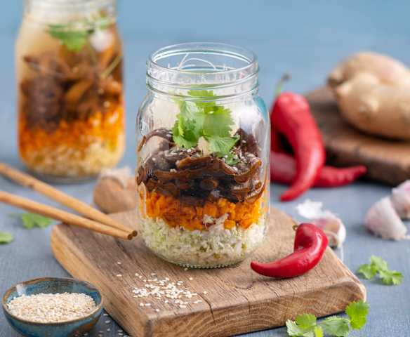 Zupa z grzybami w pięciu smakach