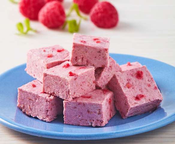 Fatbombs de frambuesa Keto