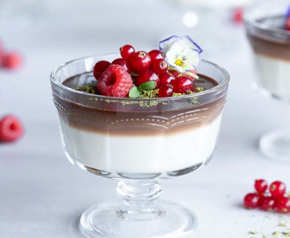 Çikolata Ganajlı Muhallebi