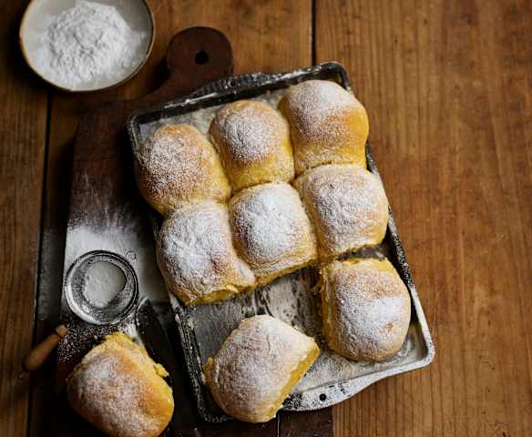 Arrufada de batata-doce Arrufada de batata-doce