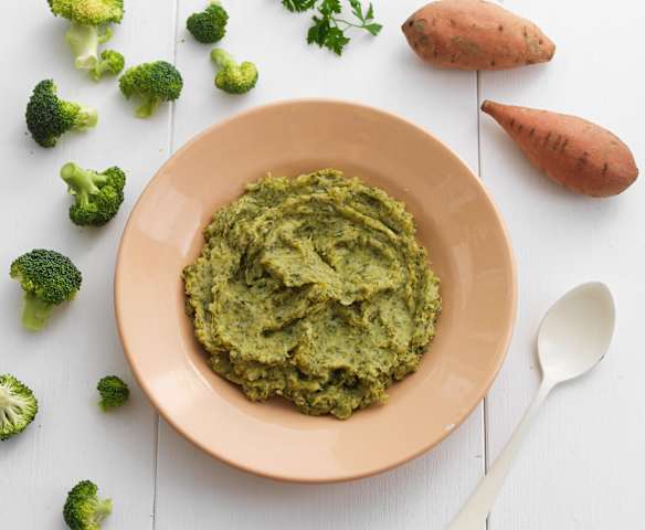 O 1º puré de pescada