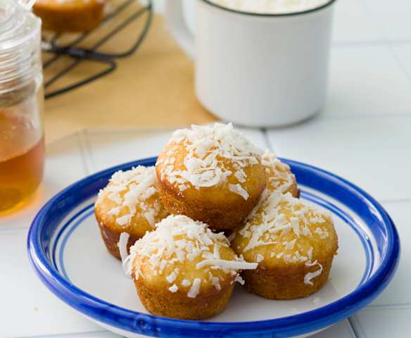Pastelitos de coco (sin azúcar)