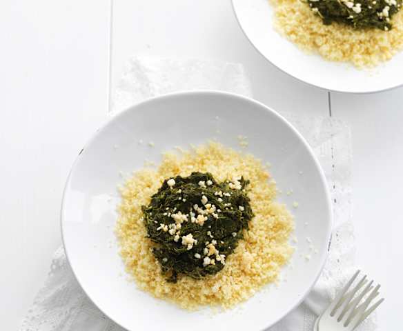 Esparregado de grelos e nabiças