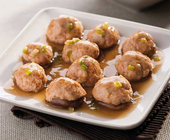 Albóndigas con setas