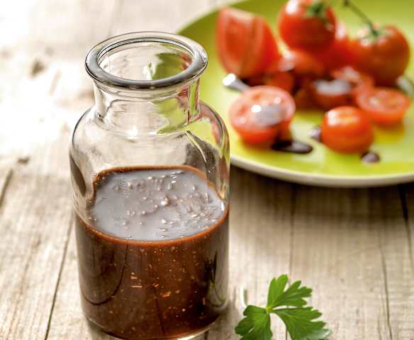 Condimento alla senape e aceto balsamico