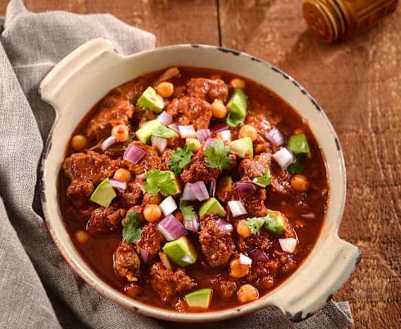 鷹嘴豆燉辣豬肉