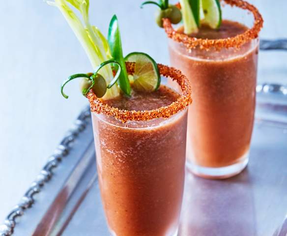 Bloody Mary and Spiced Citrus Dust