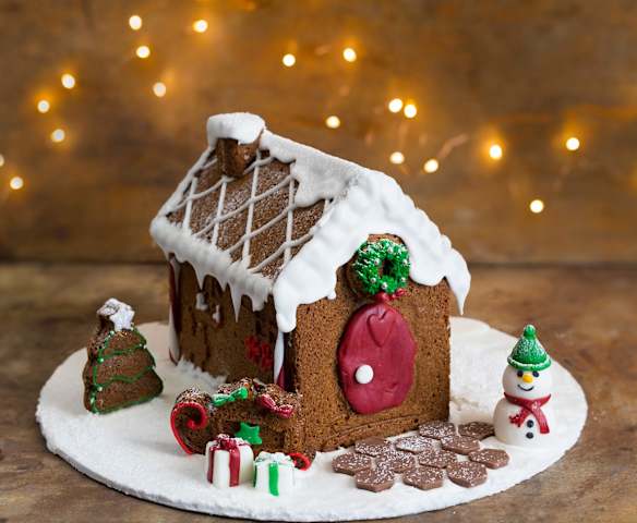 Gluten free gingerbread house Gluten free gingerbread house