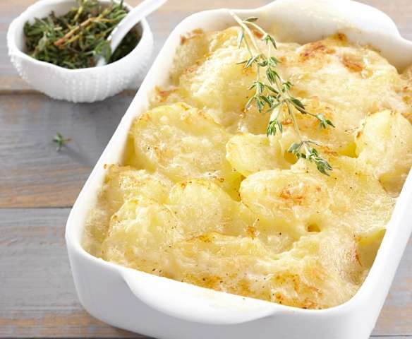 Cartofi gratinați (Gratin dauphinois)