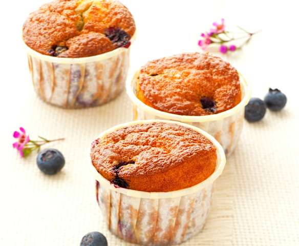 Blåbærmuffins