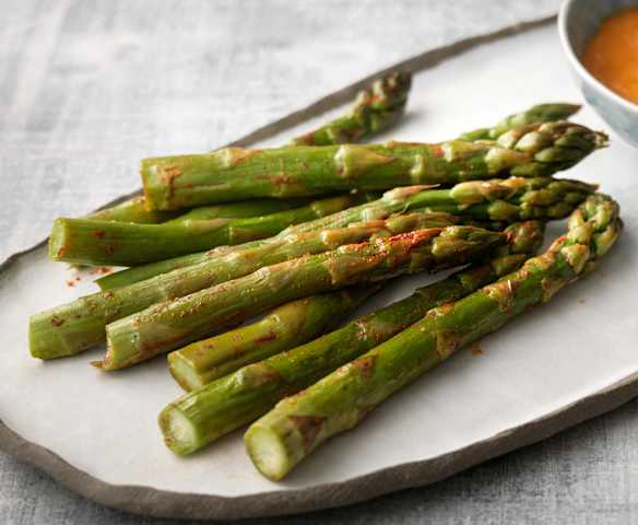 Espárragos al vapor (800 g) en Varoma