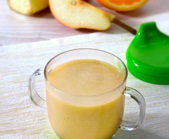 Papilla de frutas básica