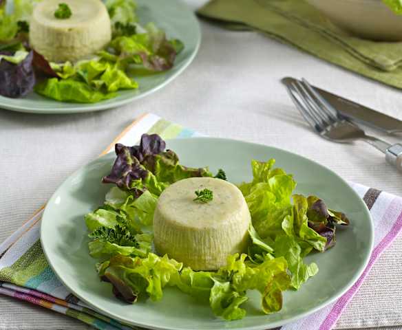 Flan di formaggio erborinato (per 2 persone)