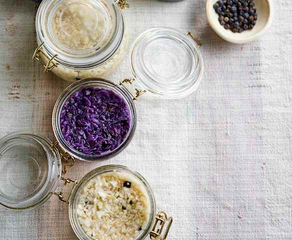 Chucrute branca ou roxa