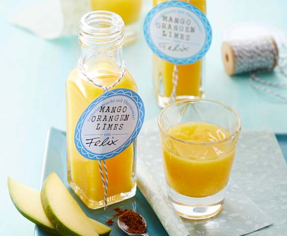 Mango-Orangen-Limes