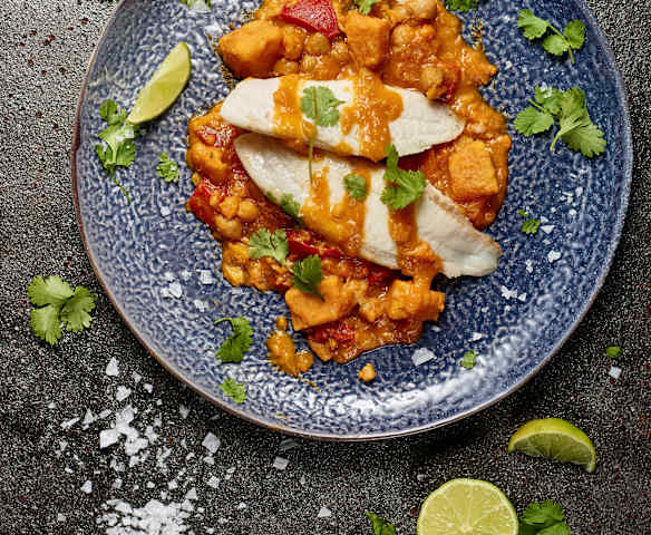 Tilápie s červeným kari