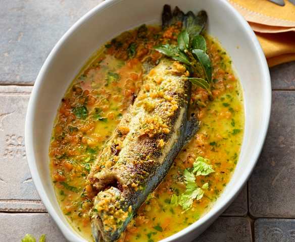 Marinierter Fisch