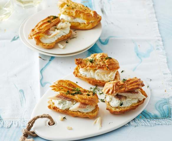 Frischkäse-Éclairs Frischkäse-Éclairs