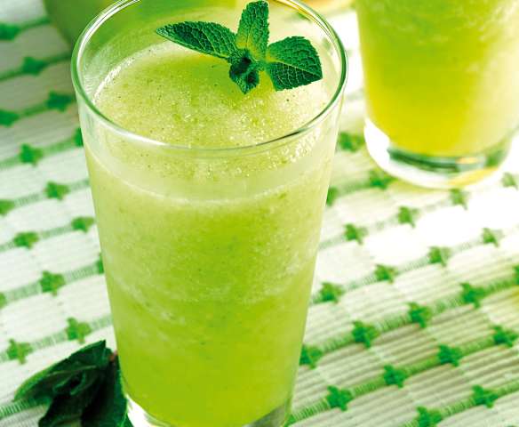 Granizado de maçã e menta Granizado de maçã e menta