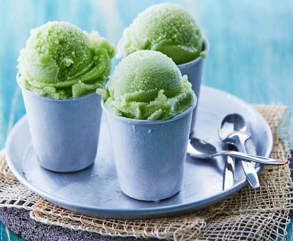 Nieve de nopal con limón