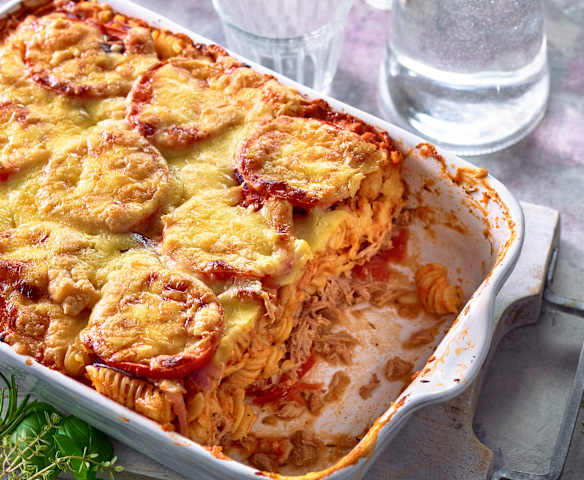 Tomaten-Thunfisch-Auflauf