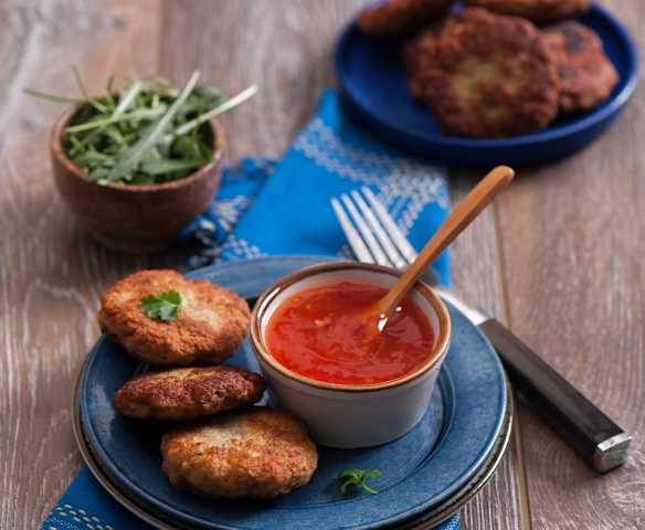 Kotlety imbirowe z kurczaka