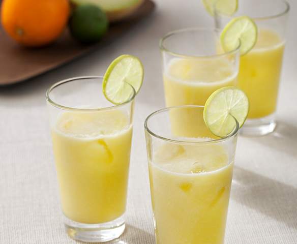 Cóctel de melón y naranja