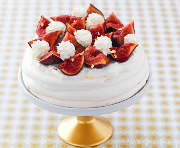 Pavlova aux figues