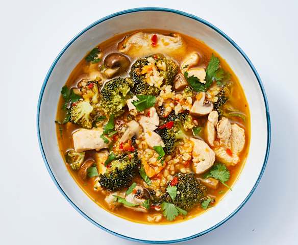 Chicken and Bulgur Soup Chicken and Bulgur Soup