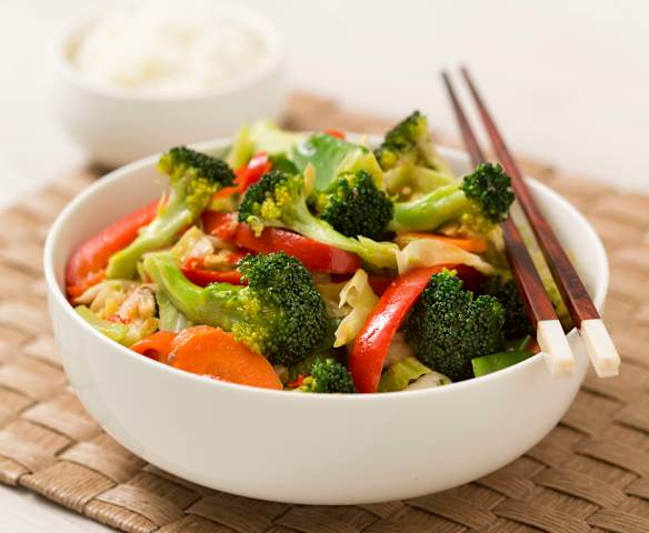 Chinese-style Stir-Fried Vegetables