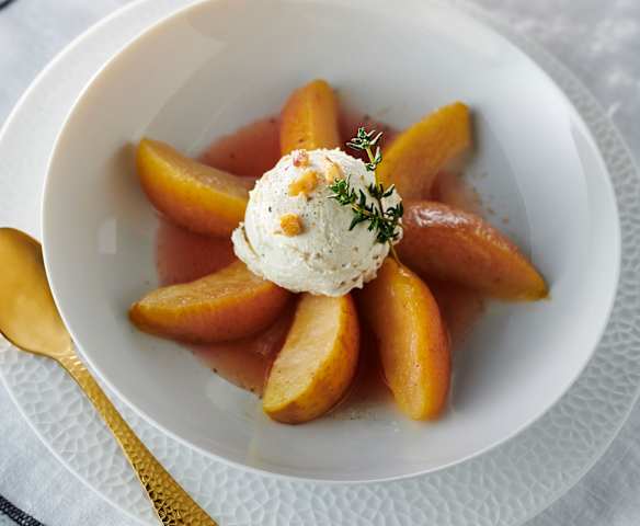 Sous-vide Apfel