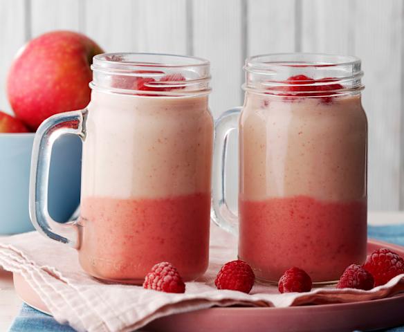 Smoothie fruits rouges et lait
