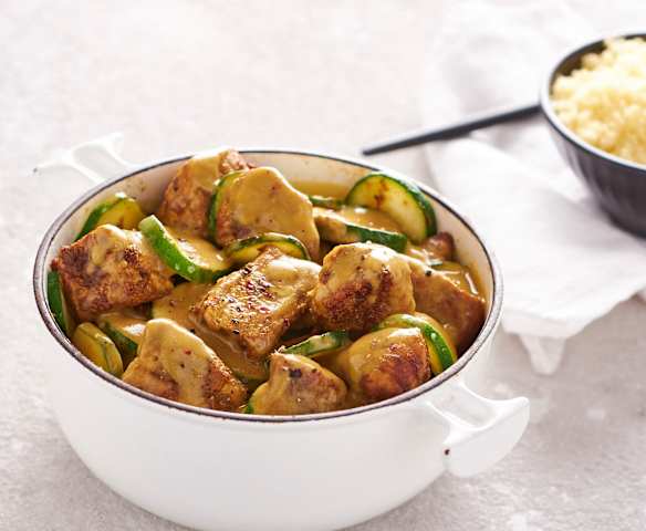 Sauté de porc au curry