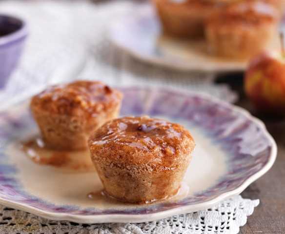 Muffins pomme-citron à la vapeur