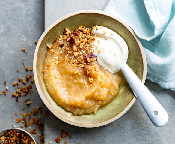 Compote de fruits d'hiver et vanille