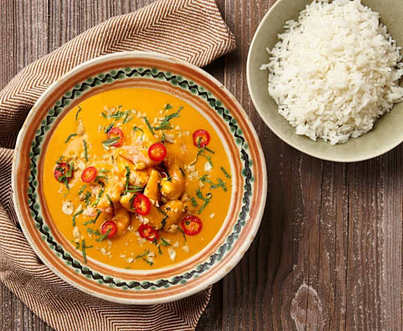 Moqueca de camarão Moqueca de camarão