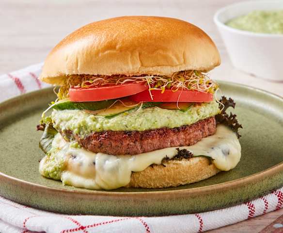 Cali Burger with Avocado Ranch